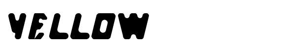 Yellow font preview