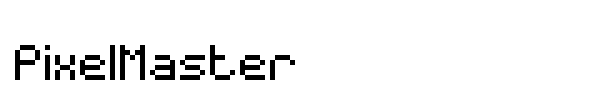 PixelMaster fuente