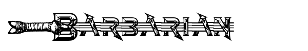 Barbarian fuente