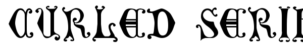 Curled Serif fuente
