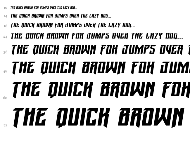 Winter Solstice font waterfall