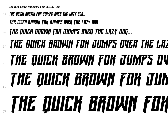 Winter Solstice font waterfall