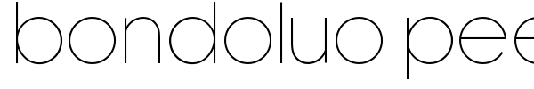Bondoluo Peek fuente