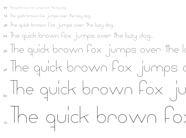 Bowhouse font waterfall