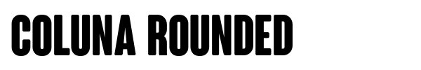 Coluna Rounded fuente