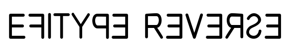 Efitype Reverse fuente