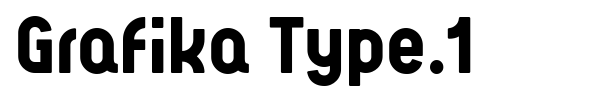 Grafika Type.1 font preview