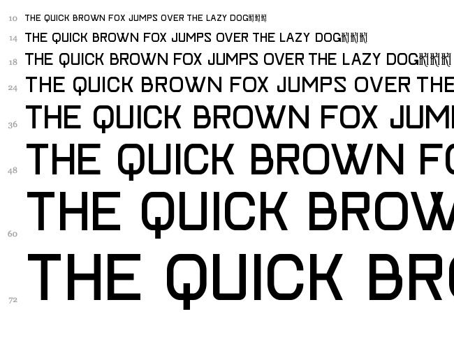 KH Faygt SP font waterfall