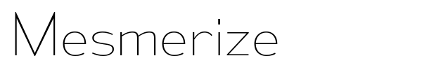 Mesmerize fuente