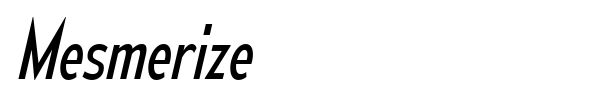 Mesmerize font preview