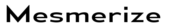 Mesmerize font preview
