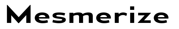 Mesmerize font preview