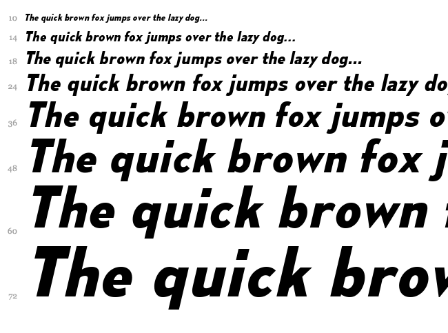 Mesmerize font waterfall