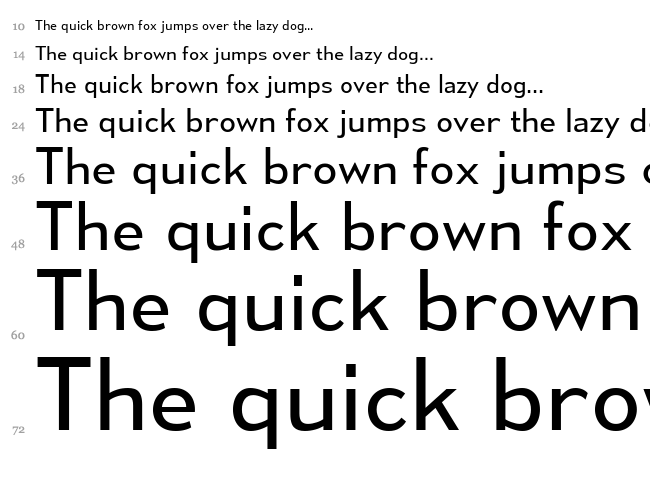 Mesmerize font waterfall
