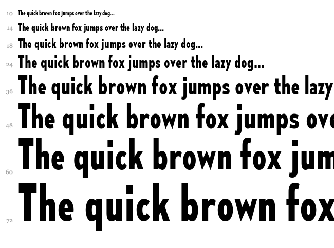 Mesmerize font waterfall