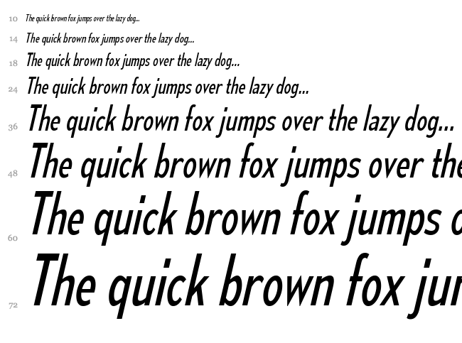 Mesmerize font waterfall