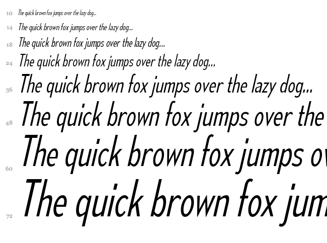 Mesmerize font waterfall