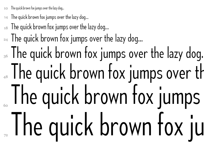 Mesmerize font waterfall