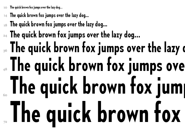 Mesmerize font waterfall