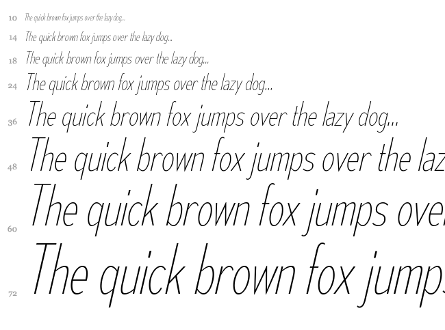 Mesmerize font waterfall
