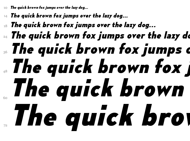 Mesmerize font waterfall