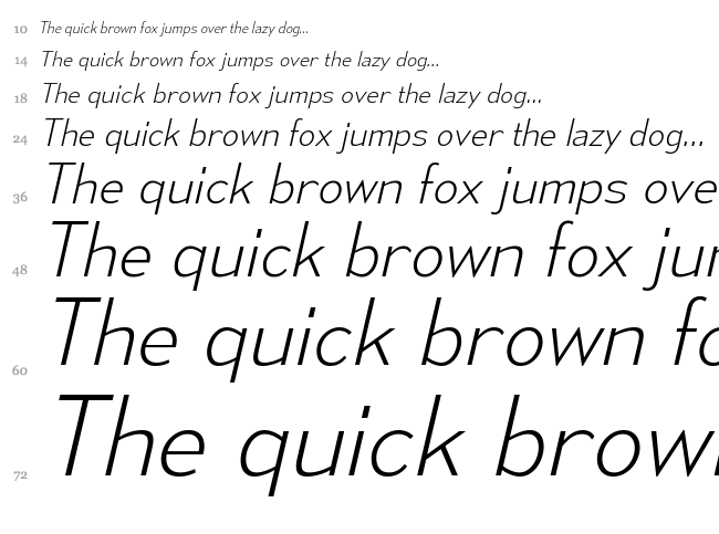 Mesmerize font waterfall