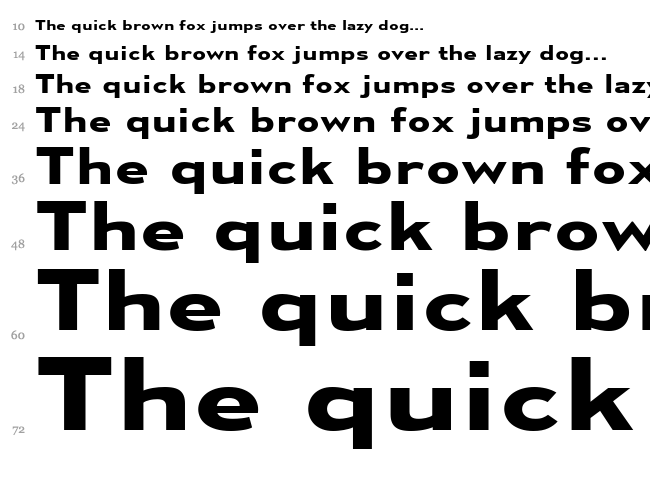 Mesmerize font waterfall