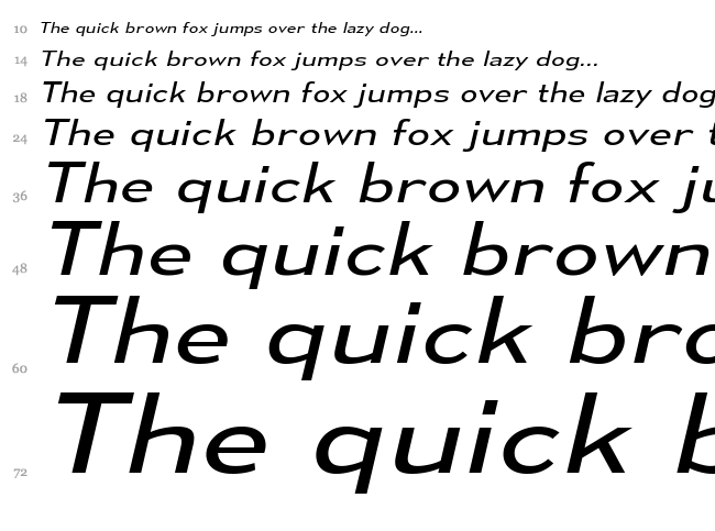 Mesmerize font waterfall