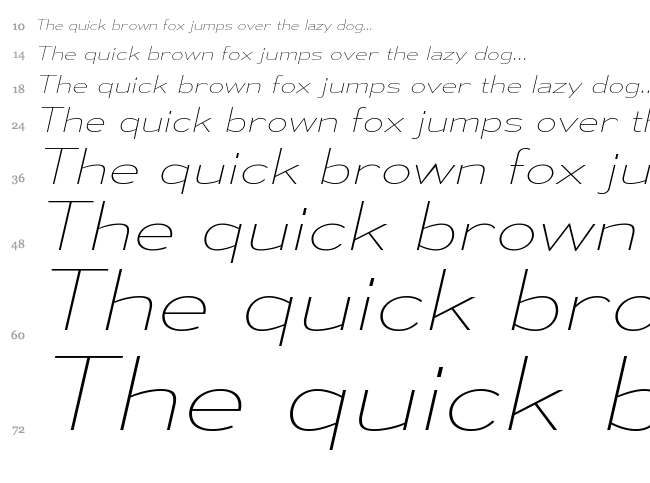 Mesmerize font waterfall