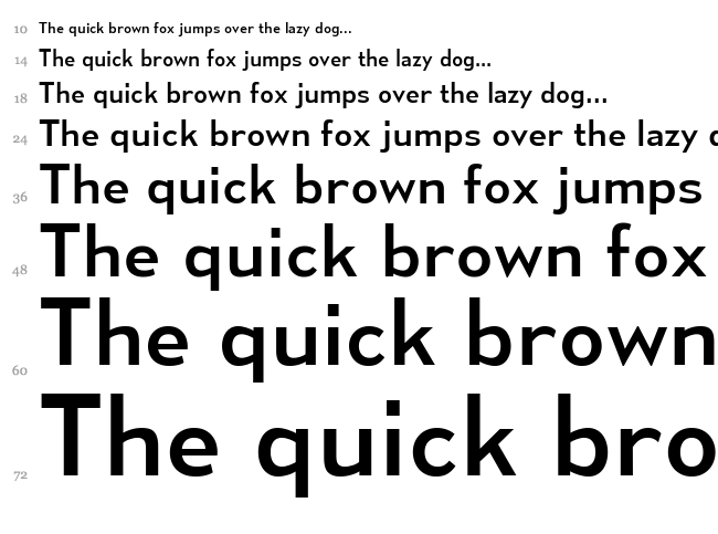 Mesmerize font waterfall