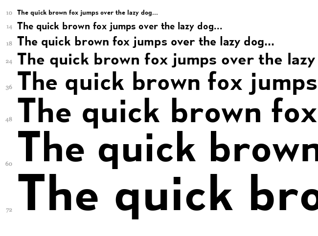 Mesmerize font waterfall