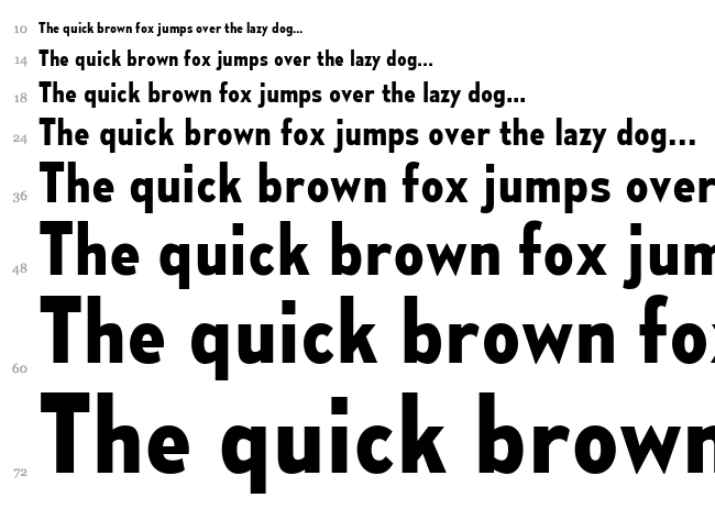 Mesmerize font waterfall