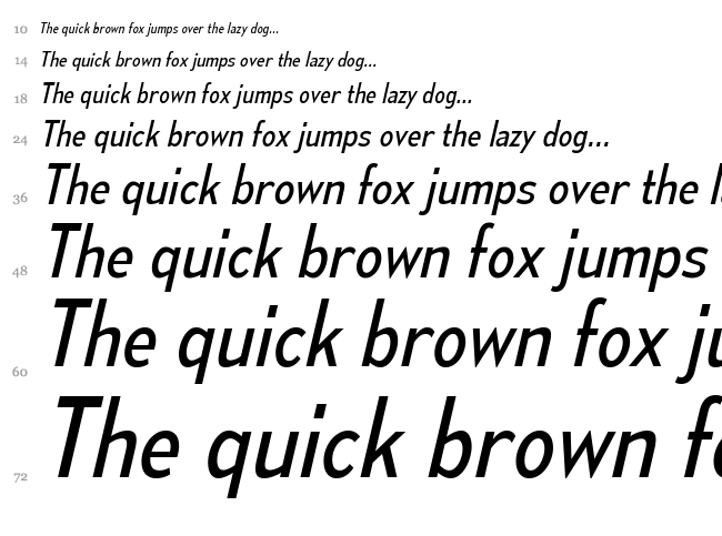 Mesmerize font waterfall