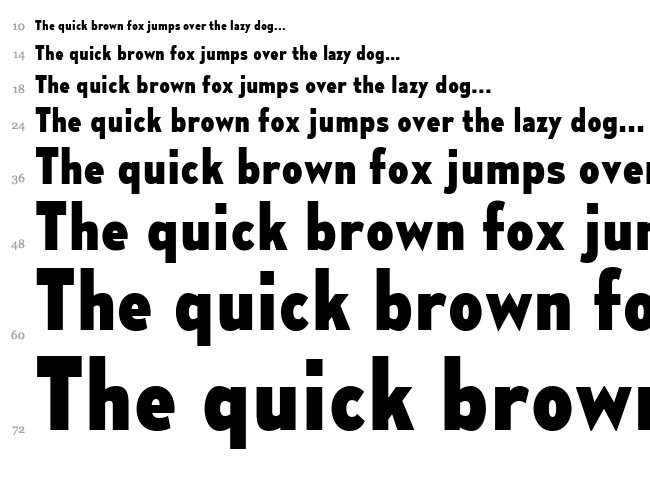 Mesmerize font waterfall