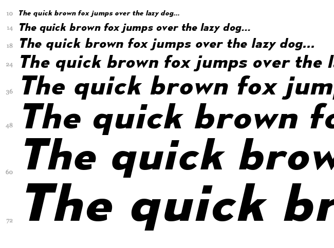Mesmerize font waterfall