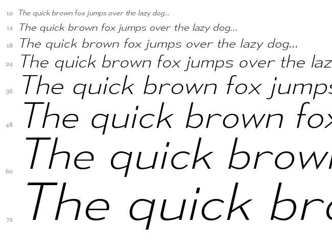 Mesmerize font waterfall