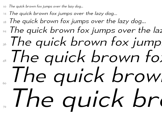 Mesmerize font waterfall