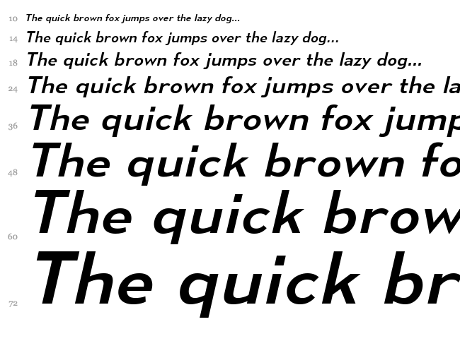 Mesmerize font waterfall