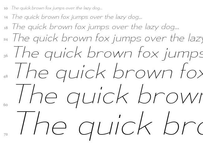 Mesmerize font waterfall