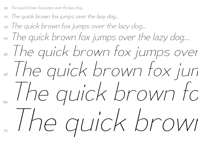 Mesmerize font waterfall