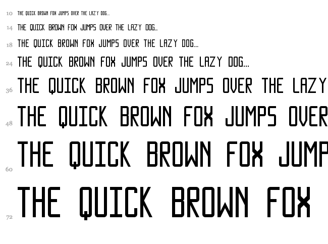 Sundance Neue font waterfall