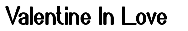 Valentine In Love fuente