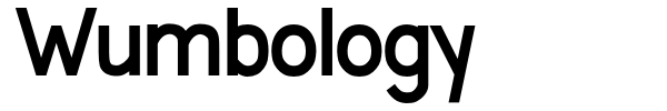 Wumbology font preview