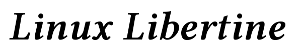 Linux Libertine fuente