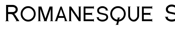 Romanesque Serif fuente