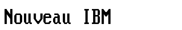 Nouveau IBM fuente