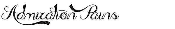 Admiration Pains fuente