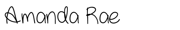 Amanda Rae fuente