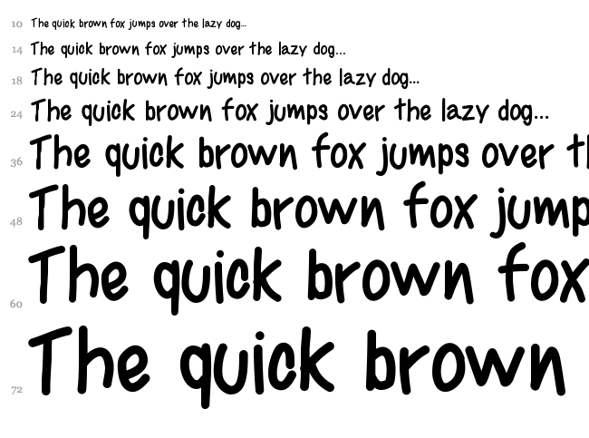 Best Font Evar font waterfall