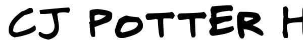 CJ Potter Handwriting fuente
